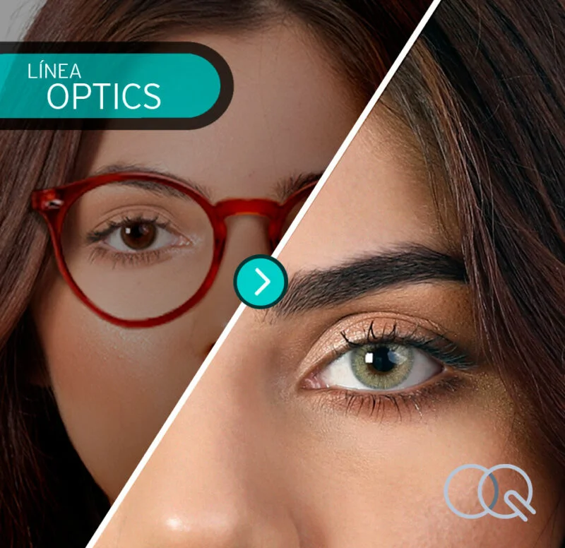 Lentes Cosméticos Formulados Línea Optics